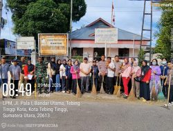 Kelurahan Bandar Utama Terus Konsisten Galakkan Gorong Royong Kepada Warga.