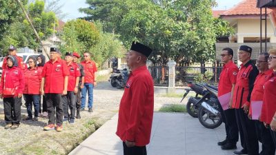 DPC PDIP Kota Tebingtinggi Gelar Peringatan Hari Lahir Pancasila Dengan Penuh Semangat Perjuangan.