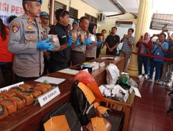 Polres Siantar Sita 1,1 Kilogram Sabu dalam Ops Antik Toba