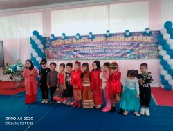Semarak Meriah Penuh KegembiraanLuar Biasa , TK Negeri Pembina Kecamatan Rambutan Lepas 80 Anak Didik TA 2025-2026.