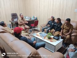 APPSBI Kota Tebing Tinggi Adakan Audensi ke Disporabudpar Tebing Tinggi 