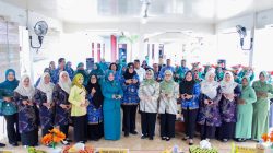 KetuaTP PKK Kota Tebingtinggi Sambut Hangat Kahiyang Ayu Momentum Tingkatkan Semangat Kader dan Ketahanan Pangan.