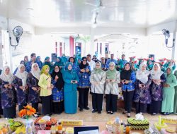 KetuaTP PKK Kota Tebingtinggi Sambut Hangat Kahiyang Ayu Momentum Tingkatkan Semangat Kader dan Ketahanan Pangan.