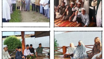 Kunjungan dan Dukungan Moral Masyarakat Sumut terhadap Ustad Muslim Istiqomah Korban Pengeroyokan Terus Mengalir.