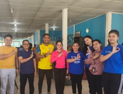BRI Cabang Balige Ramaikan Olahraga Bersama dengan Polres Toba, Sambut HUT Bhayangkara Ke-80 