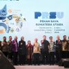 Pemko Tebingtinggi Pamerkan Produk Unggulan Daerah Pada Pembukaan PRSU ke 50.