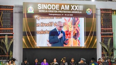 Sabam Rajagukguk Hadiri Penutupan Sinode GKPA