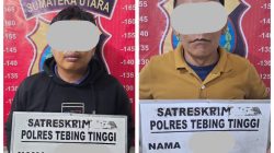 Jatanras Elang Sakti Polres Tebingtinggi Tangkap Dua Tersangka Pembakaran dan Pengrusakan di PT Bridgestone