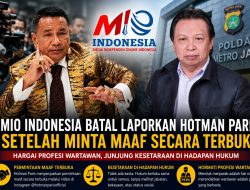 Hotman Paris Minta Maaf Secara Terbuka, MIO Indonesia: Dumas ke Polda Metro Jaya Batal