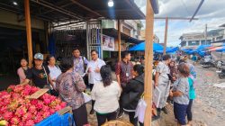 BRI Pematangsiantar Ringankan Beban Pedagang Pasar Parluasan melalui Santunan Asuransi Mikro