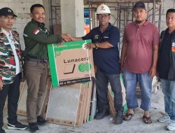 PT WAHANA PRIMA SEJATI GANDENG LASKAR MERAH PUTIH KONTRIBUSI PEMBANGUNAN MASJID