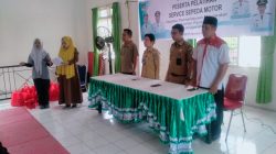 Camat Tebingtinggi Kota Buka Pelatihan Services Sepada Motor Bagi Remaja Kelurahan Rambung.