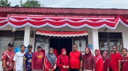 Kelurahan Tebing Tinggi Sambut HUT RI Dengan Senam Pagi Semarak Merah Putih Berlanjut Gotong Royong.