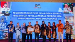 Walikota Tebingtinggi H Iman Irdian Saragih Dukung Penguatan Pengawasan Keimigrasian Berbasis Desa Komitmen Cegah TPPO.