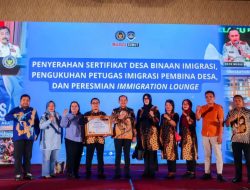 Walikota Tebingtinggi H Iman Irdian Saragih Dukung Penguatan Pengawasan Keimigrasian Berbasis Desa Komitmen Cegah TPPO.