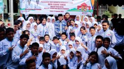 Walikota Tebingtinggi H Iman Irdian Saragih Ajak Pelajar Budayakan Menabung Sejak Dini Pada Saat Peringati HIM.
