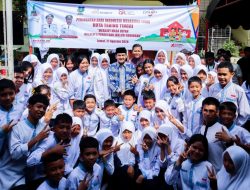 Walikota Tebingtinggi H Iman Irdian Saragih Ajak Pelajar Budayakan Menabung Sejak Dini Pada Saat Peringati HIM.