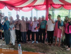 Anggota DPRD Provsu Delpin Barus Gelar Sosialisasi Peraturan perundang undangan Rancangan Perda Tentang Kepemudaan.
