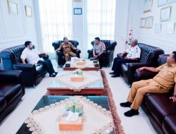 Walikota Tebingtinggi H Iman Irdian Saragih Terima Audiensi Siswa SespimmenPolri,Minta OPD Dukung Pengisian Kuesioner Kejahatan Jalanan.