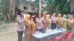 Wali kota Tebingtinggi H Iman Irdian Saragih Bersama Kapolres Resmikan Jembatan Merah Putih.