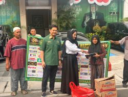 Didampingi Camel Petir, Anggota DPR RI Tommy Kurniawan Ikut Berbagi Bersama Tim PJBW di Raden Saleh Jakarta Pusat