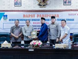 DPRD Tebingtnggi Gelar Paripurna Pandangan Umum Fraksi dan Nota Jawaban Walikota Atas Ranperda P-APBD 2026