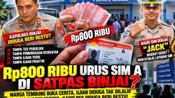 Diduga Rp800 Ribu Urus SIM di Satpas Binjai
