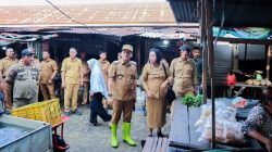 Walikota Tebingtinggi H Iman Irdian Saragih Tinjau Pasar Sakti,Tegaskan Revitalisasi Tanpa Relokasi Pedagang.