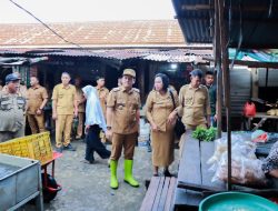 Walikota Tebingtinggi H Iman Irdian Saragih Tinjau Pasar Sakti,Tegaskan Revitalisasi Tanpa Relokasi Pedagang.
