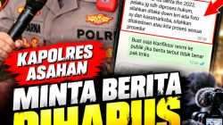 Kapolres Asahan Minta Berita Dihapus, Wartawan Soroti Kalimat “Kita Proses”