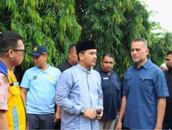 Dampingi Komisi V DPR RI TInjau   Tanggul sungai Padang,Walikota Tebingtinggi Apresiasi Perhatian Pemerintah Pusat dan DPR RI.