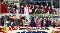 KISS Tegaskan Kepedulian Harus Dibuktikan: Bersama Bankom Karimata, Yayasan HATI dan TKN Kompas Nusantara, Beras Disalurkan kepada Lansia