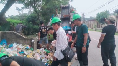 Dinas Lingkungan Hidup Kota Tebingtinggi Luncurkan Alat UTS Perdana di TPS Kelurahan Pinang Mancung.