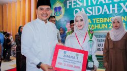 Walikota Tebingtinggi H Iman Irdian Saragih Tutup FSQ XIX: Seni Qasidah Bukan Sekedar Hiburan,Tetapi Media Dakwah.
