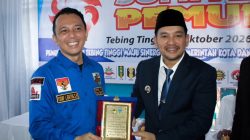 Wali kota Tebingtinggi Hadiri Konsolidasi di Kantor KNPI,Ajak Pemuda Jaga Kondusif dan Perkuat Kolaborasi.