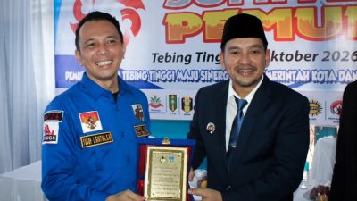 Wali kota Tebingtinggi Hadiri Konsolidasi di Kantor KNPI,Ajak Pemuda Jaga Kondusif dan Perkuat Kolaborasi.