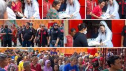 Menjelang Perayaan Hari Ulang Tahun Dewi Kwan Im, Sebanyak 2.000 Paket Beras Dibagikan Oleh Satkom Trisula Kopasgat, KISS, dan DPP LSM TKN