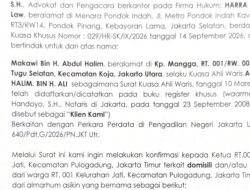 Investigasi Perkara Hukum, Tim Penggugat Turun Ke Lapangan Di Pulo Gadung